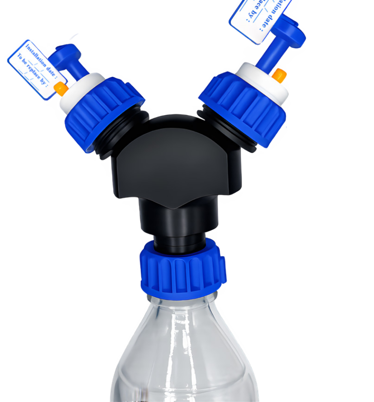 Adaptateur GL45 multi-têtes – 2 têtes, réf. 45MUL-2H