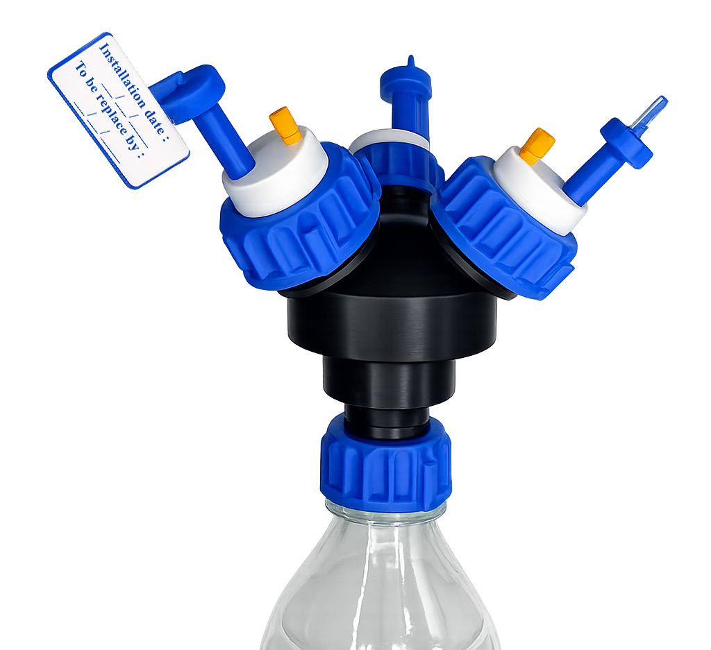 Adaptateur GL45 multi-têtes – 3 têtes, réf. 45MUL-3H