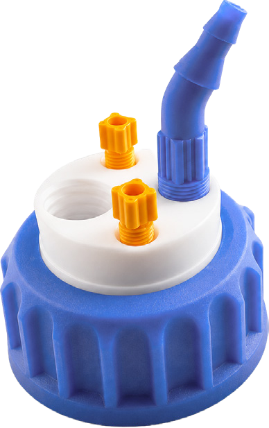 Waste Cap GL45 – modèle standard 45W2B1, réf. 45W2B1