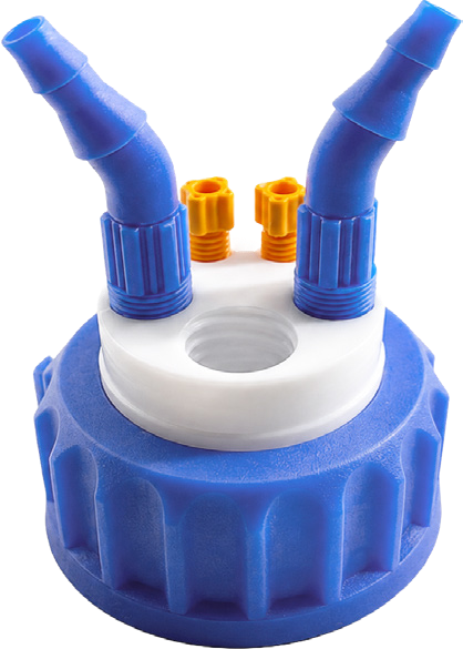 Waste Cap GL45 – modèle standard 45W2B2, réf. 45W2B2