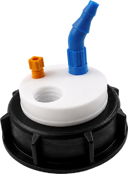 Waste Cap DIN 51/S55 – modèle standard 55W1B1, réf. 55W1B1