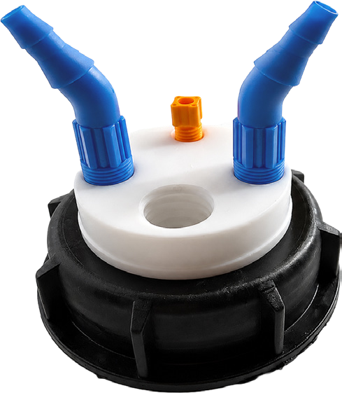 Waste Cap DIN 51/S55 – modèle standard 55W1B2, réf. 55W1B2