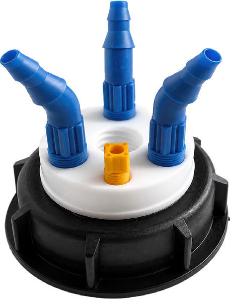 Waste Cap DIN 51/S55 – modèle standard 55W1B3, réf. 55W1B3