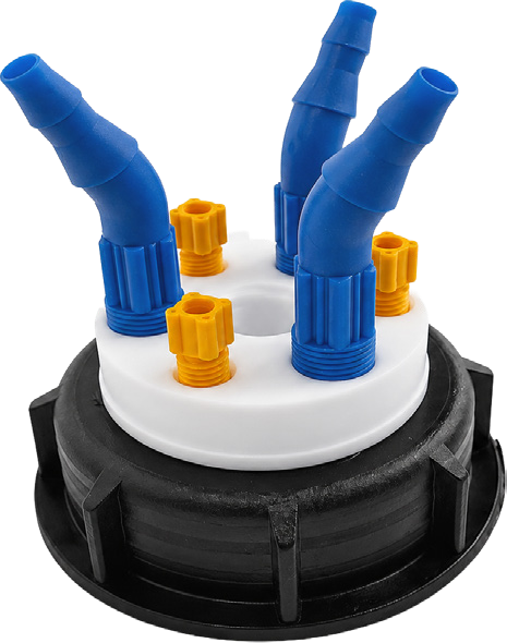 Waste Cap DIN 51/S55 – modèle standard 55W3B3, réf. 55W3B3