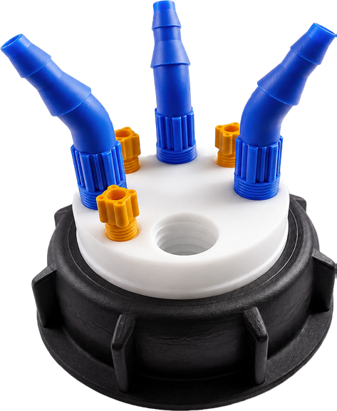 Waste Cap DIN 60/S61 – modèle standard 60W3B3, réf. 60W3B3