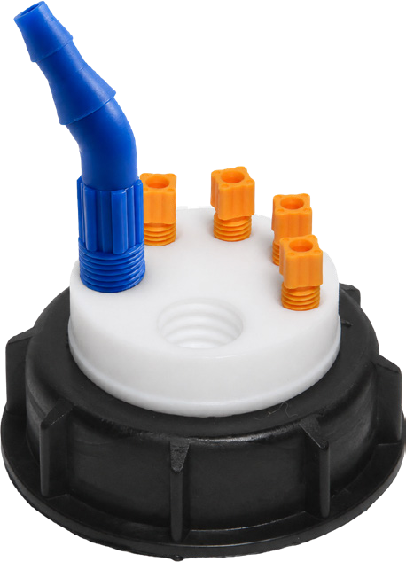 Waste Cap DIN 60/S61 – modèle standard 60W4B1, réf. 60W4B1