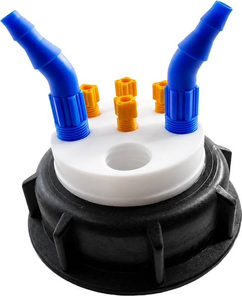 Waste Cap DIN 60/S61 – modèle standard 60W4B2, réf. 60W4B2