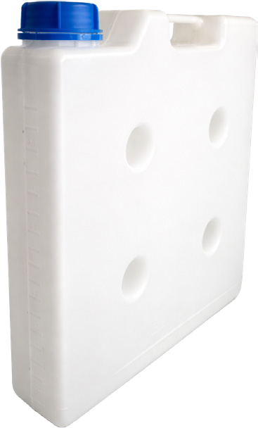 Bidon plat Burkle col DIN S50 – 5 litres, réf. CAN50-M