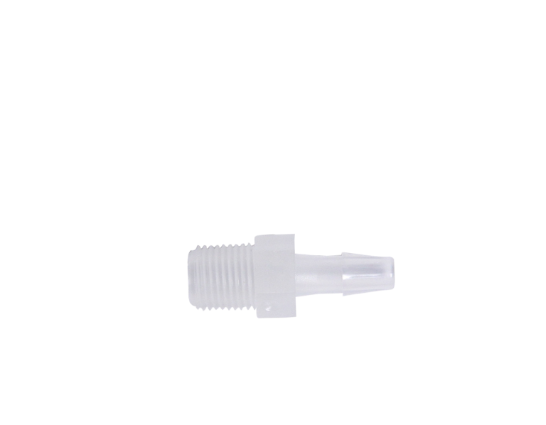 Raccord cannelé droit – tube ID 4,6 à 7 mm, réf. D-106