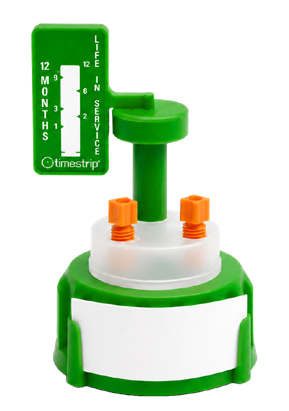 Bouchon Lab-Safe Caps PFAS GL45 – 2 sorties, réf. PFAS452